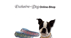Desktop Screenshot of exclusive-dog.de